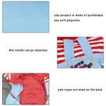 Pet Dog Clothes Hairpiece Costume Set, Funny Dog Clothes Deadly Doll Cosplay Costume for Halloween Party Funny Costume Dog Clothes Party Costume Dog Dress for Large Dogs Male (Size L)