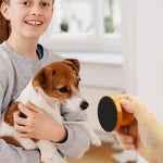 Qpets Dog Nail Filer for Stress Free Claw Care featuring Wooden Handle and Large Filing Surface