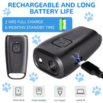 Qpets Ultrasonic Bark Guard for Dogs with 40kHz Safe Sound and USB Rechargeable Design