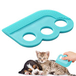 Qpets Pet Hair Remover Brush for Sofa and Carpet featuring Double Sided Soft Rubber | Easy Cleaning