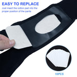 Qpets Replacement Absorption Cotton Pad for Dog Diapers with 15×13×2cm Pads | 20pcs Pack