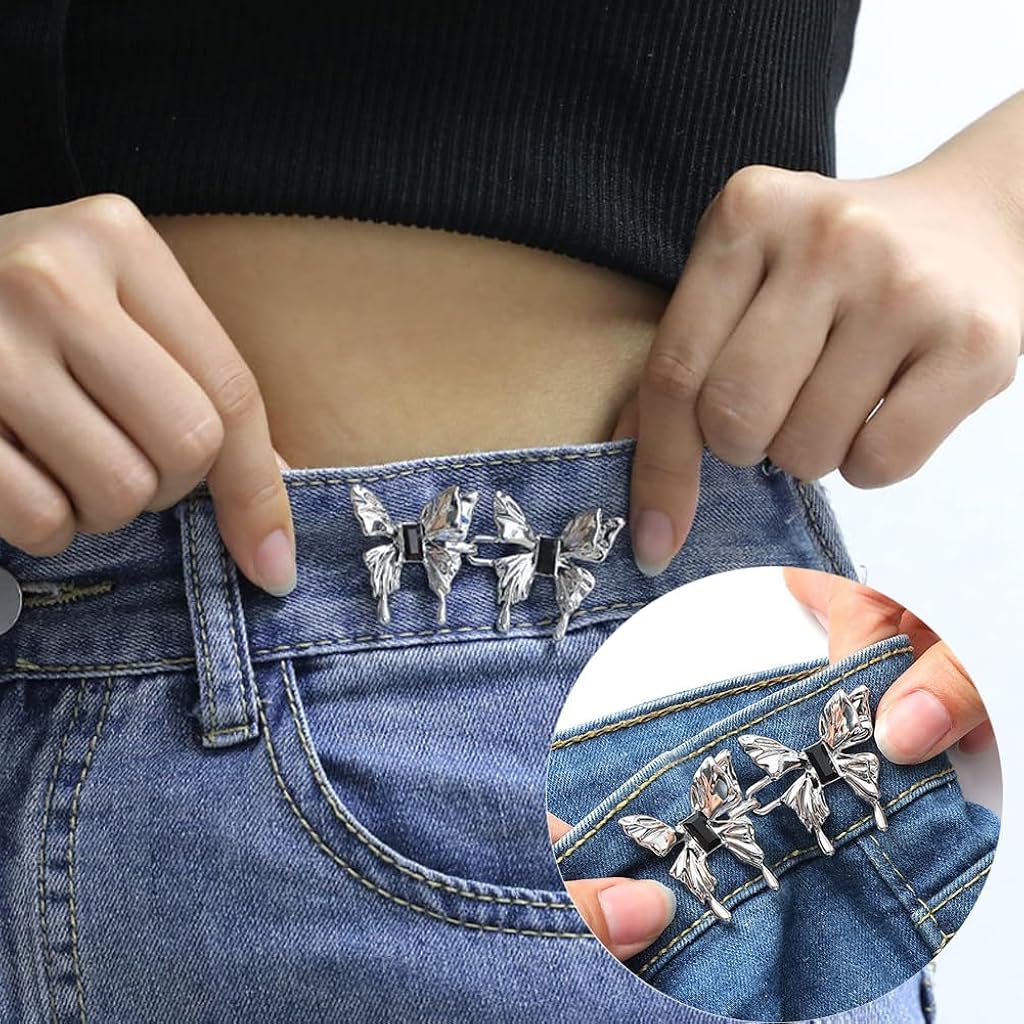 Qpets® 2 Sets Jeans Tightening Clips