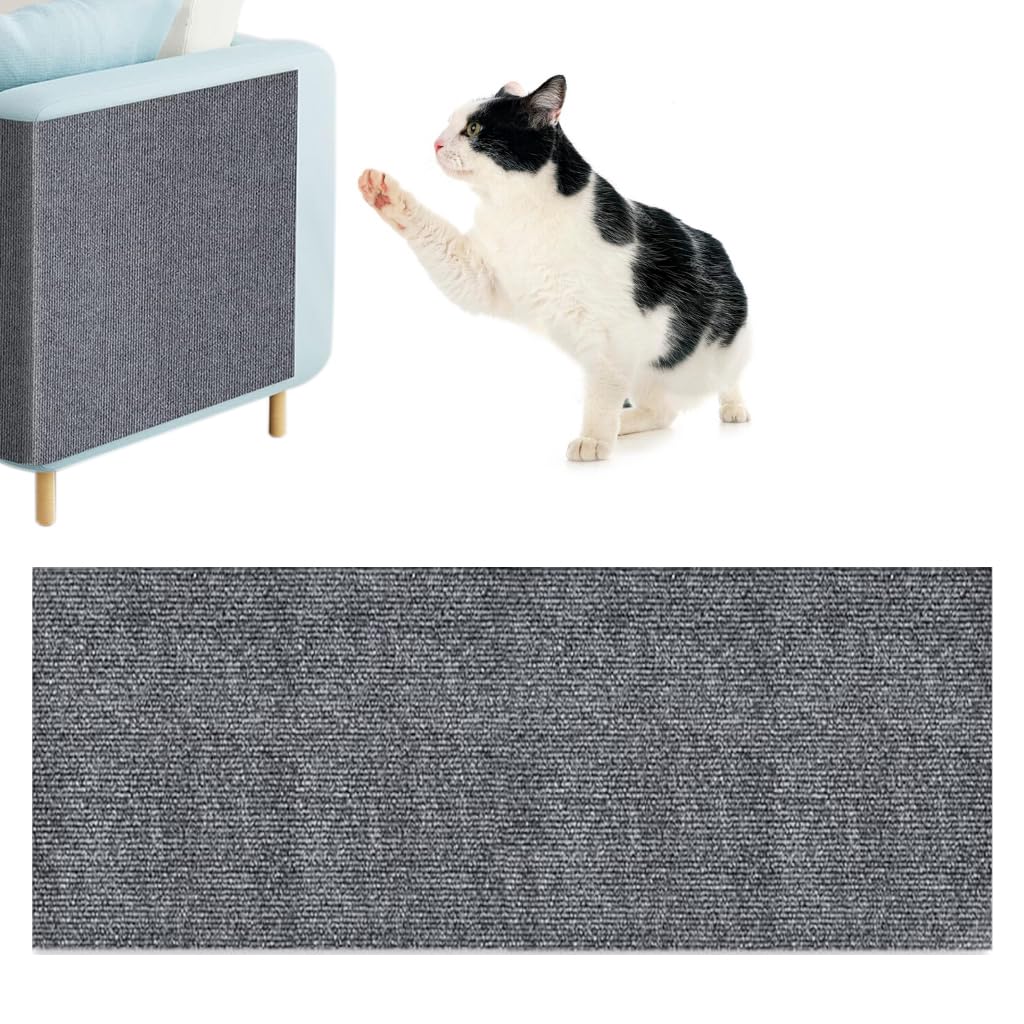 Qpets Cat Scratch Pad for Wall and Furniture Protection 30x100cm 3 Pcs | Polyester Fiber