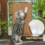 Cat Scratcher Mat 30 x 60 cm Sisal Hemp Cat Scratcher Mat Anti-Slip Cat Scratcher Floor Pad Cat Bed Liner Durable Sisal Hemp Cat Scratcher Mat Sofa Protection