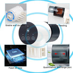 Qpets Automatic Fish Feeder for Aquariums with 0.8L Capacity and 360° Rotating Mount | Timer Feeding