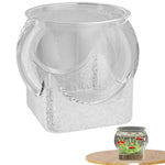 Qpets® Premium Desktop Betta Fish Aquarium Tank, Ideal For Home/Office DécorEasy To Clean Fish Tank For BeginnersPerfect For Small Spaces (Black)