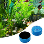 Qpets Mini Magnetic Aquarium Cleaner for Small Roofless Tanks with Double Sided Velvet Scraper 28x27mm | Suitable for 6mm Glass