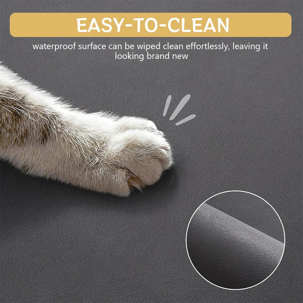 Qpets Dog Mat for Feeding and Play Areas with Diatomaceous Absorption 50x30CM | Easy Clean