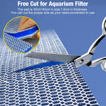 Qpets Aquarium Filter Pad for Fish Tanks featuring 8 Layer Cotton Sponge | 30 x 40cm 2PCS
