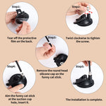 Qpets Interactive Cat Wand Toy for Indoor Play with 100cm Pole and Detachable Suction Cup | Eco-Friendly Feather Teaser