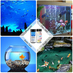 Qpets Water Testing Kit for Aquariums and Pools featuring 7 in 1 PET Strips 50 pcs | Fast 60s Results