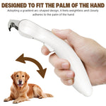 Qpets® Pet Grooming Brush Deshedding Hair Brush Self-cleaning Slicker Brush Underfur Rake Untangling Brush for Small Knots and Mats Dog Cat Hair Grooming Brush