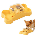 Qpets Interactive Dog and Cat Treat Dispenser Puzzle Feeder for Slow Eating and Enrichment Play