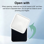 Qpets Mini Magnetic Algae Scraper for Compact Aquariums with 3cm Head and Floating Pad