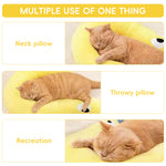 Qpets Soft Pet Pillow for Cats and Dogs featuring Plush Question Mark Shape | Cozy All Season Cushion