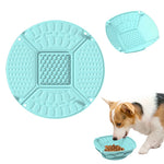 Qpets Silicone Dog Slow Feeder for Healthy Eating with 6 Maze Patterns and Folding Design