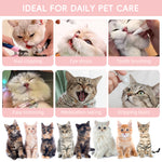 Qpets® 27.5'' Cat Swaddle Wrap with Self-Closure, Pet Grooming Restraint Towel, Anti-Scratch Cat Bath Wrap for Nail Trimming, Vet Care & Medication Handling, Tablet, Laptop & Camera Protection