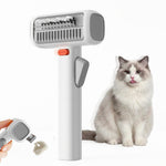 Qpets® 2-IN-1 Pet Self-Detangling & Grooming Comb,
