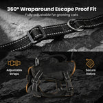 Qpets® Cat Harness Adjustable Escape Proof Soft Mesh Vest with Reflective Design and Handle for Walking Training Outdoor Use