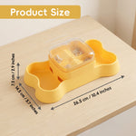 Qpets Interactive Dog and Cat Treat Dispenser Puzzle Feeder for Slow Eating and Enrichment Play