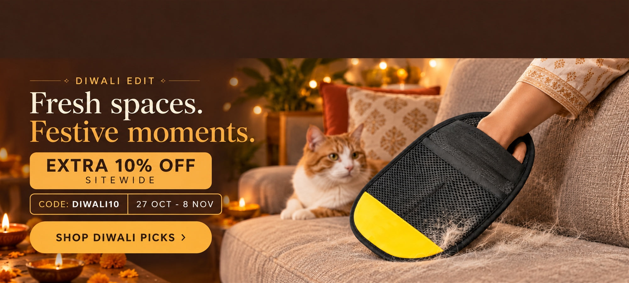 Diwali 2026 SITEWIDE 10% off DIWALI10 - qpets - new-qpets-1-desktop - 27 Oct to 8 Nov