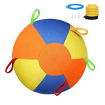 Qpets Herding Ball for Dogs with Multiple Handles and Reinforced Double-Layer Construction