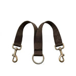 Qpets Double Dog Leash Split Lead with No-Tangle Swivel, Adjustable Length and Reflective Stitching