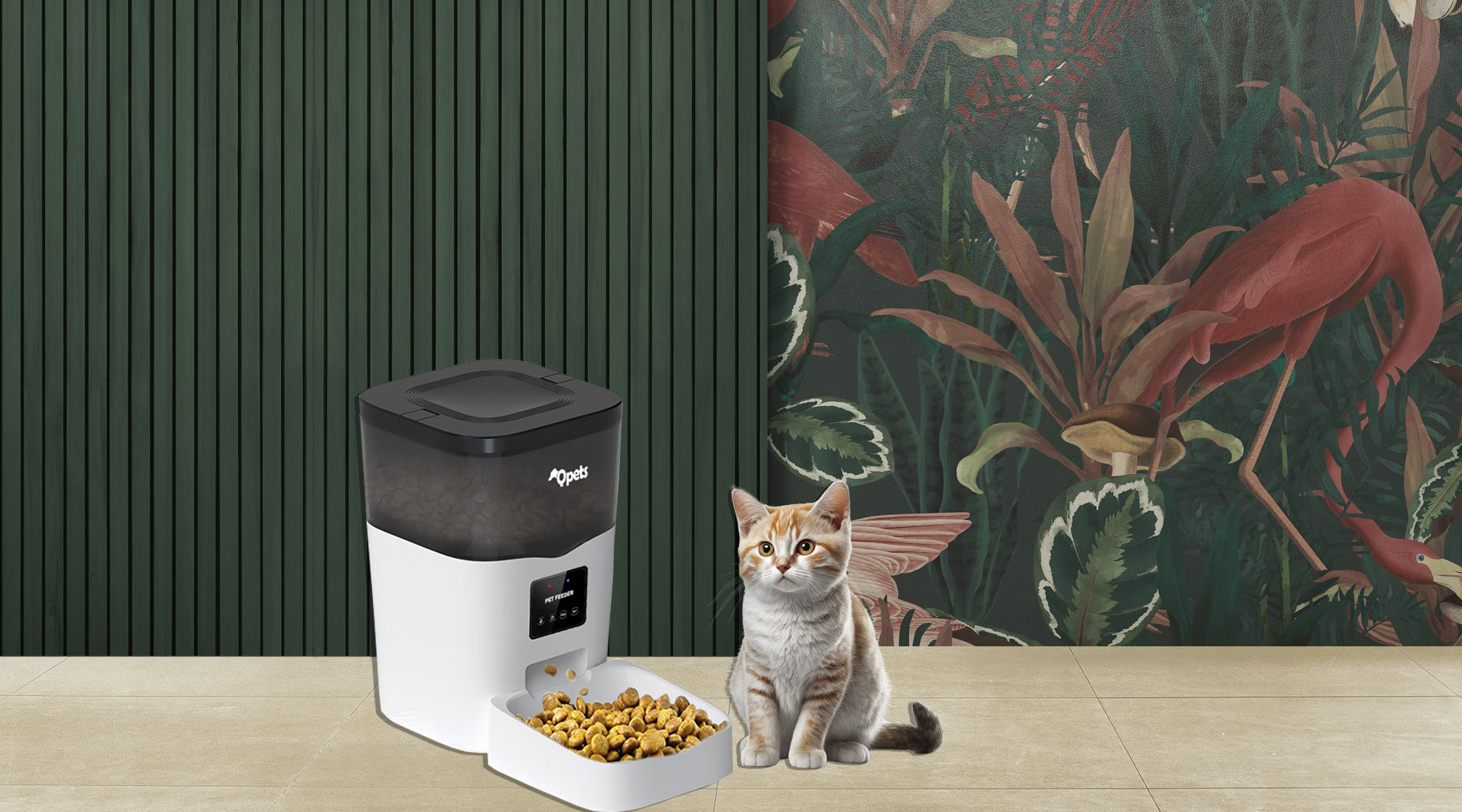 The Ultimate Convenience 3L Automatic Dog Cat Feeder Qpets