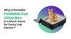 Why a Portable Foldable Cat Litter Box Is a Must-Have for Every Cat Parent