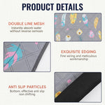 Qpets Washable Dog Pee Pad with 90x75cm Size, Absorbent Core and Waterproof TPU Backing