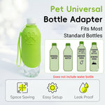 Qpets Foldable Silicone Pet Water Bottle for Dogs and Cats