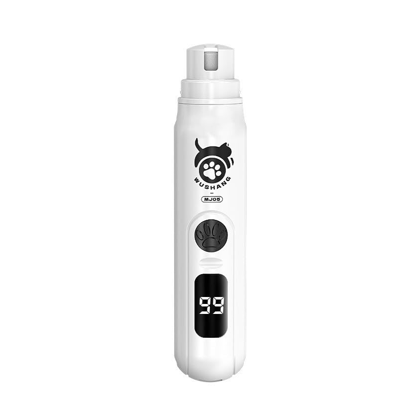 Qpets® Dog Nail Grinder, Silent Grooming Pro Nail Grinder