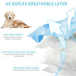 Qpets® Small Dog Mat 100X75cm Stylish Bed Pet Sleeping Pad for Summer Heat Relief Easy to Clean Design Supports Pets Up to 90lbs 3PCS