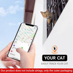 Qpets® Cat Collar with Silicone Airtag Holde