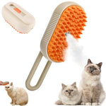 Qpets® Cat Steam Brush Dog Steam Hair Brush