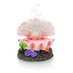 Qpets® Aquarium Pink Shell Air Bubbler with Air Bubble Stone