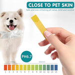 Qpets® Pet Wipes Gloves 12PCS Disposable Dry Cleaning Tool Cats Dogs Grooming Skin Friendly for Wipe Claws Ear Feet Butt