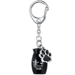 Qpets® 1 Pcs Pet Dog Urns Keychain