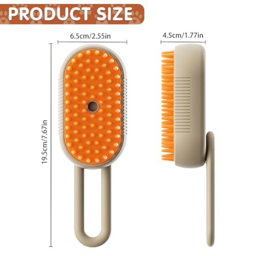 Qpets® Cat Steam Brush Dog Steam Hair Brush