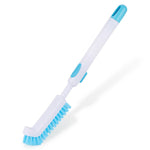 Qpets Aquarium Algae Scraper for Fish Tank Cleaning with Curved Head & Nylon Bristles | Telescopic Handle