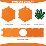 Qpets Hamster House for Small Pets with Washable Detachable Felt Design 17x13.5cm | Cozy Hideout