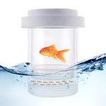 Qpets Betta Fish Breeding Box for Fry Rearing with Anti Escape Mesh PET Plastic | 2 Pcs Floating Design