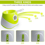 Qpets Dog Ball Launcher for Indoor and Outdoor Play with 10–30 ft Distance & USB Rechargeable Machine