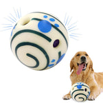 5.5 Inch Interactive Toy Ball for Dog, Dog Toys for Adult Dogs Fun Bouncing Sound Ball with Night Glow, PVC Dog Molar Chew Ball Funny Pet Ball Chewing Toy Ball Toy for Medium Large Dog