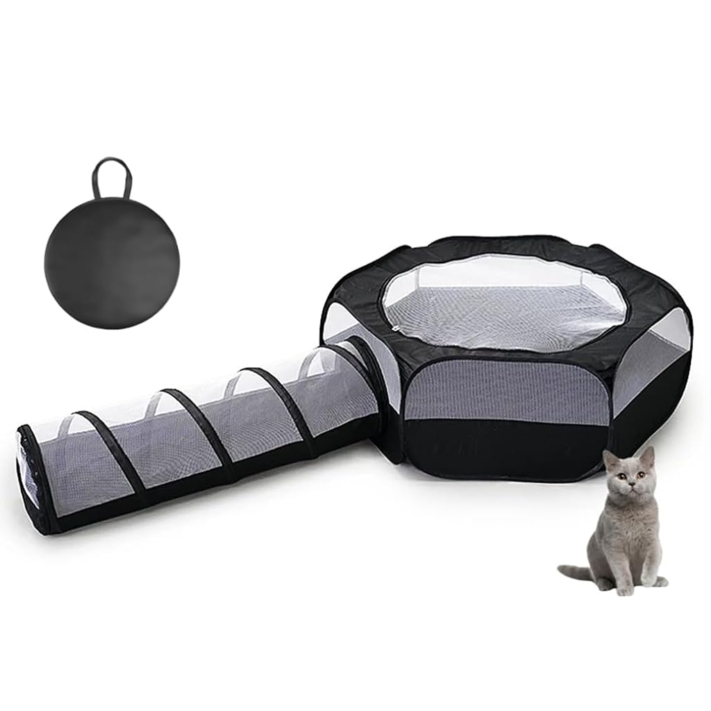 Qpets® Floving Cat Tunnel & Tent