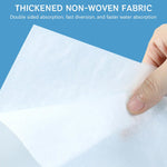 Qpets Puppy Pads for Training and Incontinence 50 Counts 25×30cm with Leak Proof Non Woven Fabric