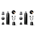 Qpets Electric Dog Nail Grinder with Dual LED Lights and 2 Speed Modes | Low Noise 2 PCS