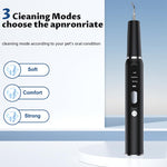 Qpets Electric Teeth Plaque Remover for Dogs with 3-Speed USB Rechargeable Design | Includes 2 Stainless Steel Tips and Dental Mirror