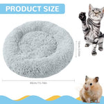 Qpets® Hamster Couch Bed, Small Pet Plush Cushion, Soft & Warm Sleeping Cuddling Bed for Hamsters, Mice, Gerbils