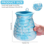 Qpets Pet Feet Cleaning Cup for Dogs and Cats with Dense Silicone Bristles | Quick-Dry Design